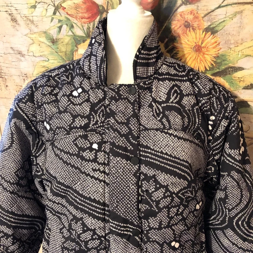 Sz XS NWOT FP Movement Bunny Slope Ski Puffer Jacket Black and White Free People